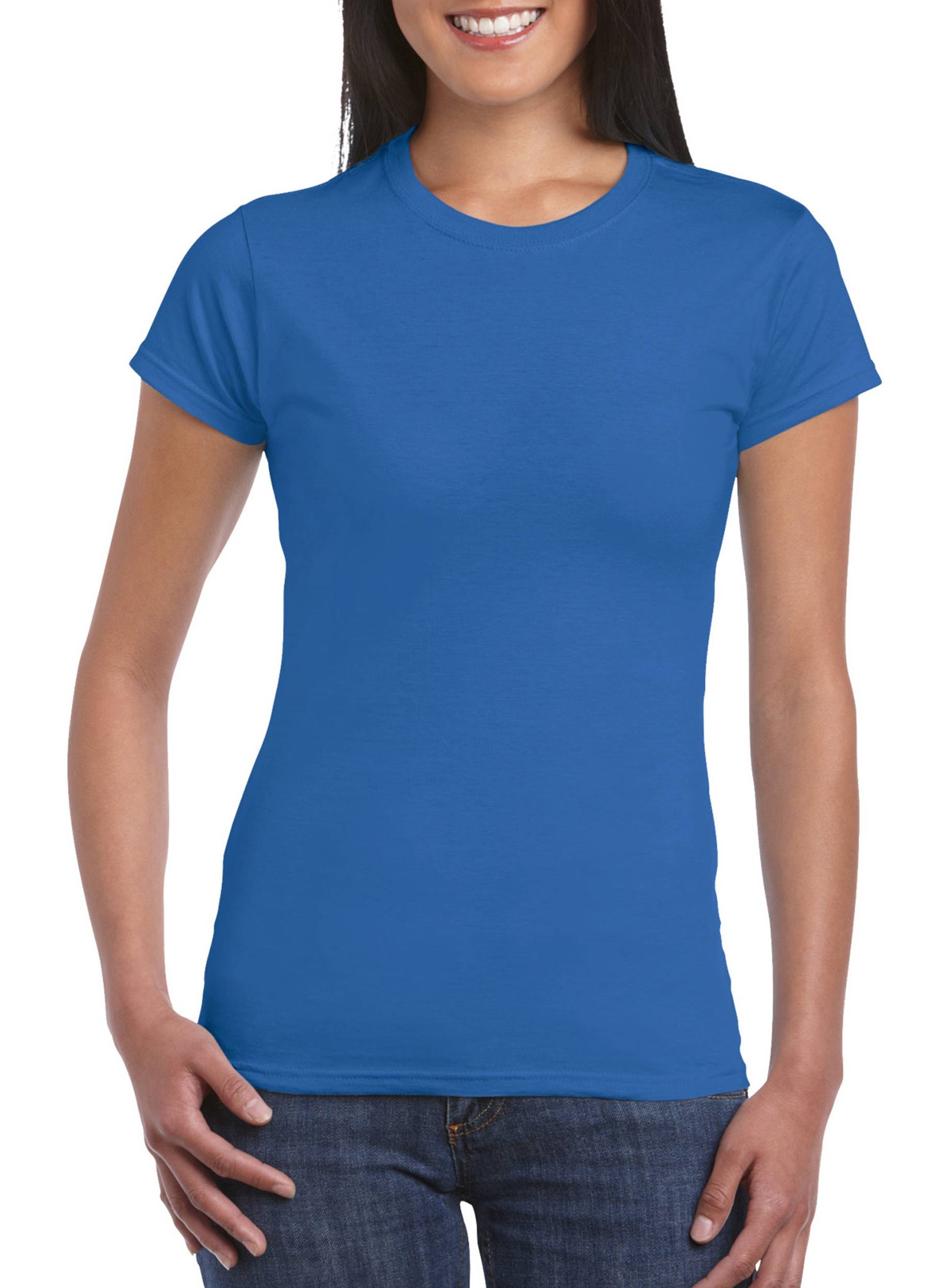 Gildan 64000L - T-shirt manches courtes femme RingSpun