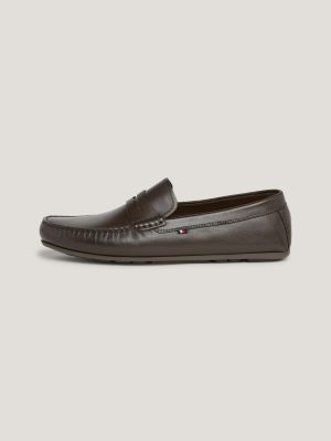 Mocassins de couro Signature