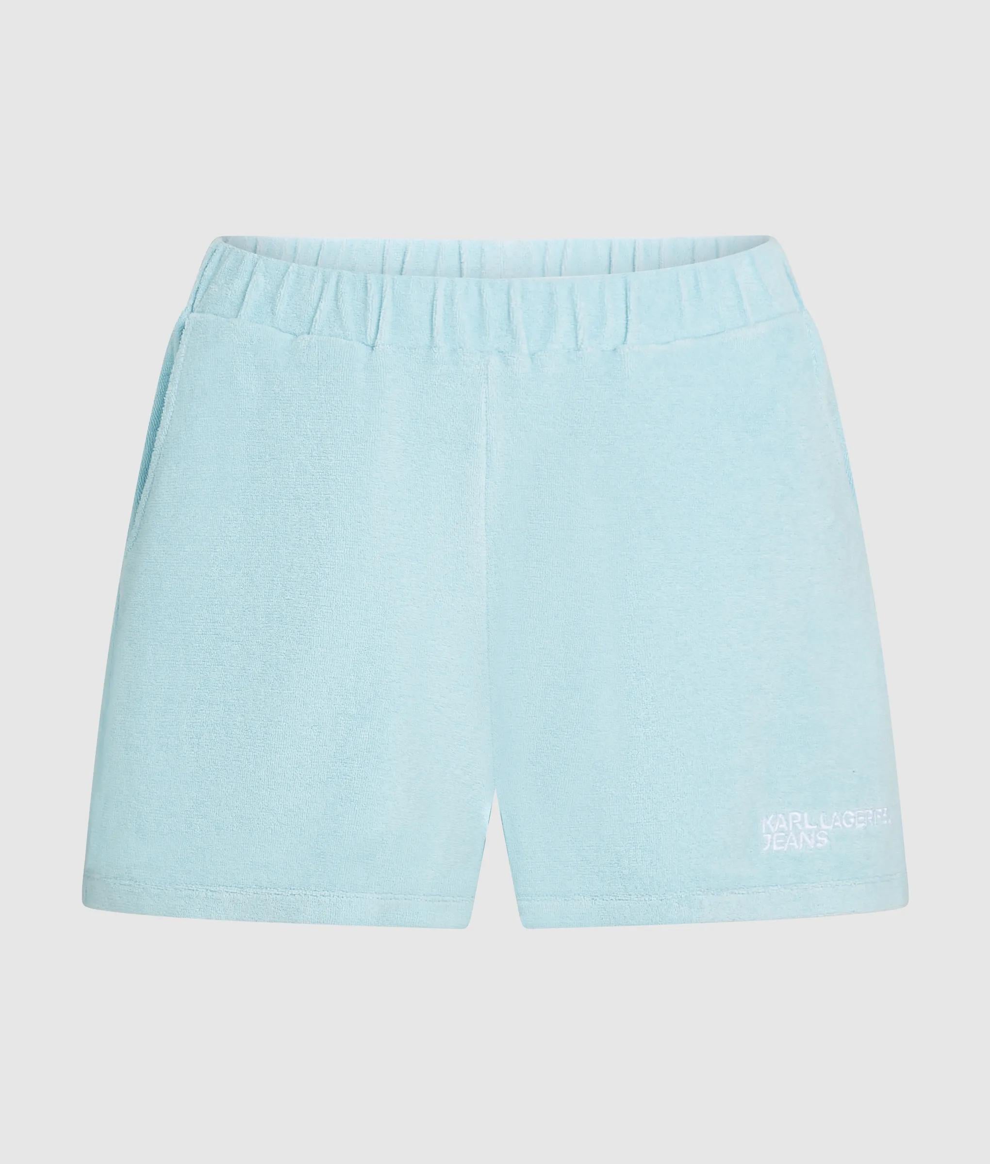 Badstof met logo korte broek