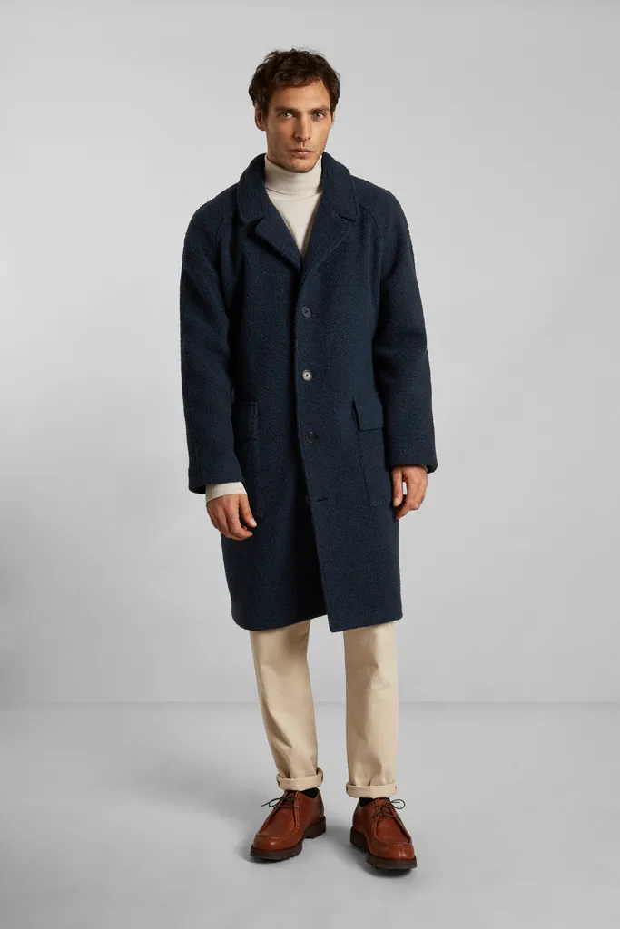 Pardessus oversize bouclette fabriqué en France L'Exception Paris