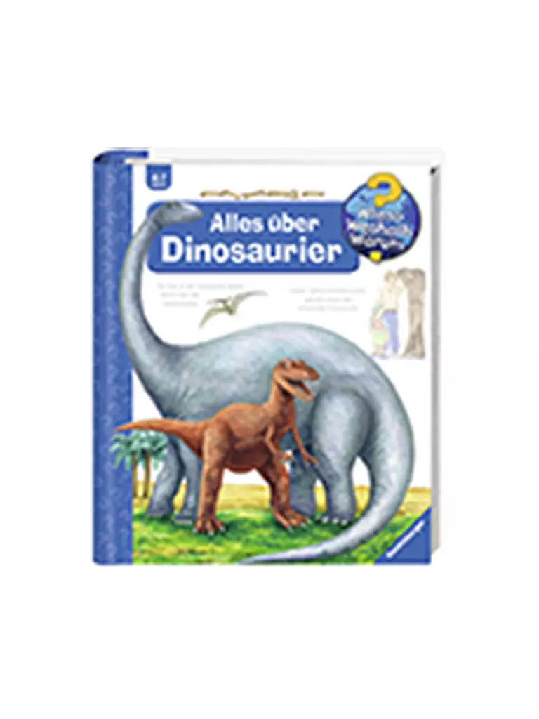 RAVENSBURGER Buch - Wieso Weshalb Warum - Alles über Dinosaurier Band 12 keine Farbe