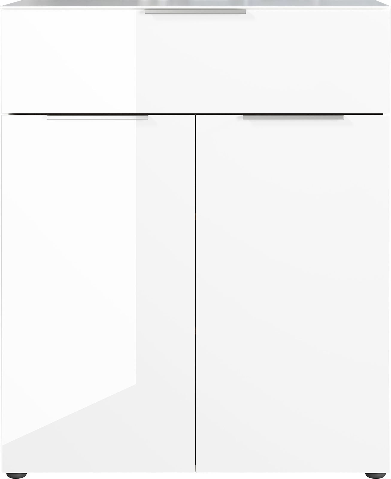 Kommode OAKLAND 83 x 102 cm Weiß