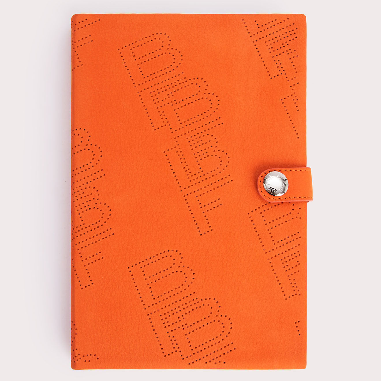 By Far Carnet de note en Cuir orange