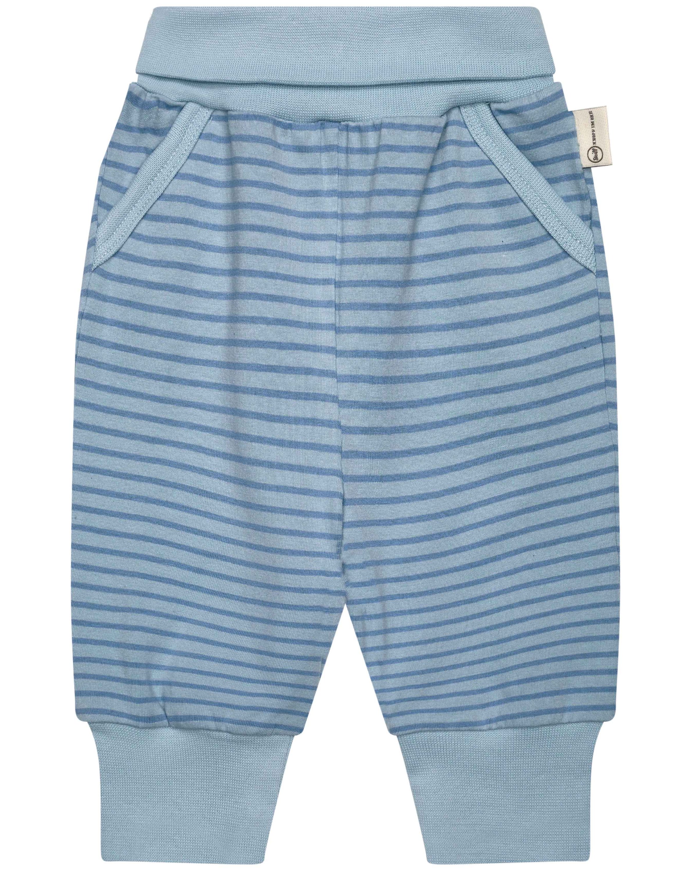 Schlupfhose SAGA geringelt in celestial blue