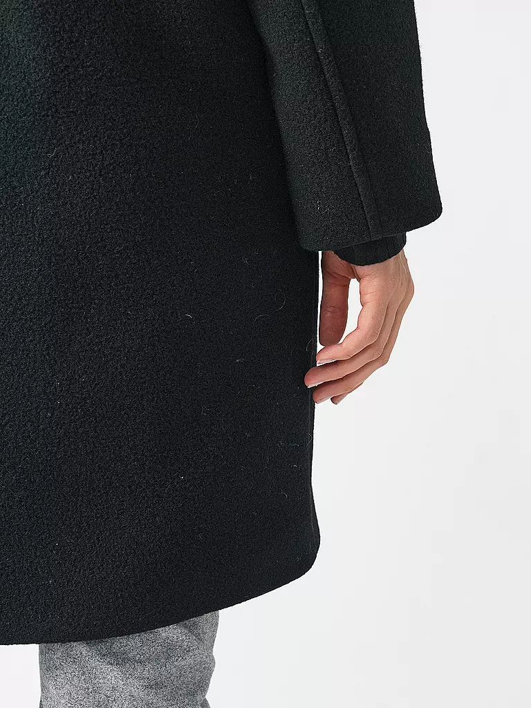 FUCHS & SCHMITT Wollmantel  schwarz
