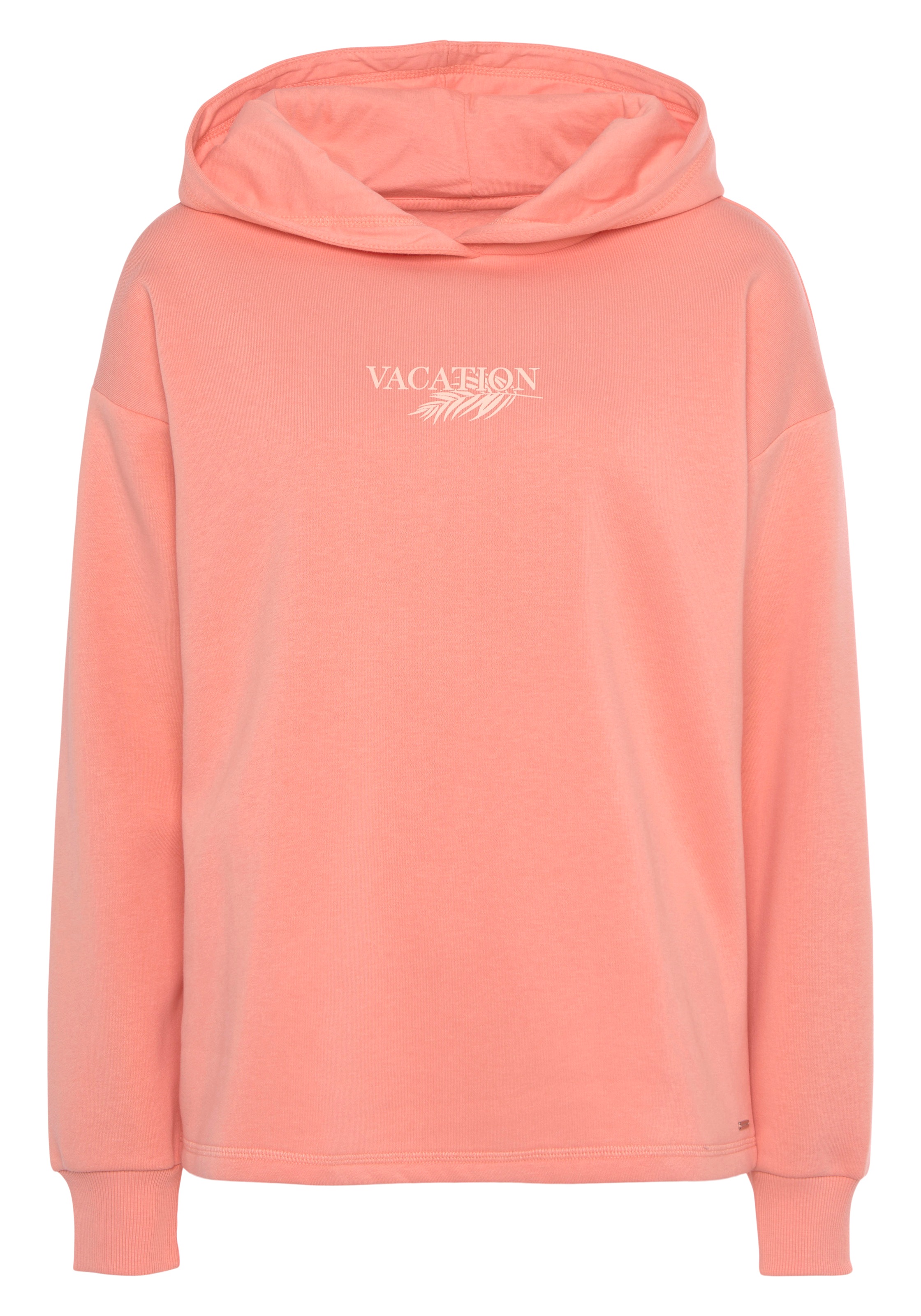 LASCANA Hoodie, 1 Stk. Kapuzensweatshirt, Loungeshirt mit Frontprint, Loungewear