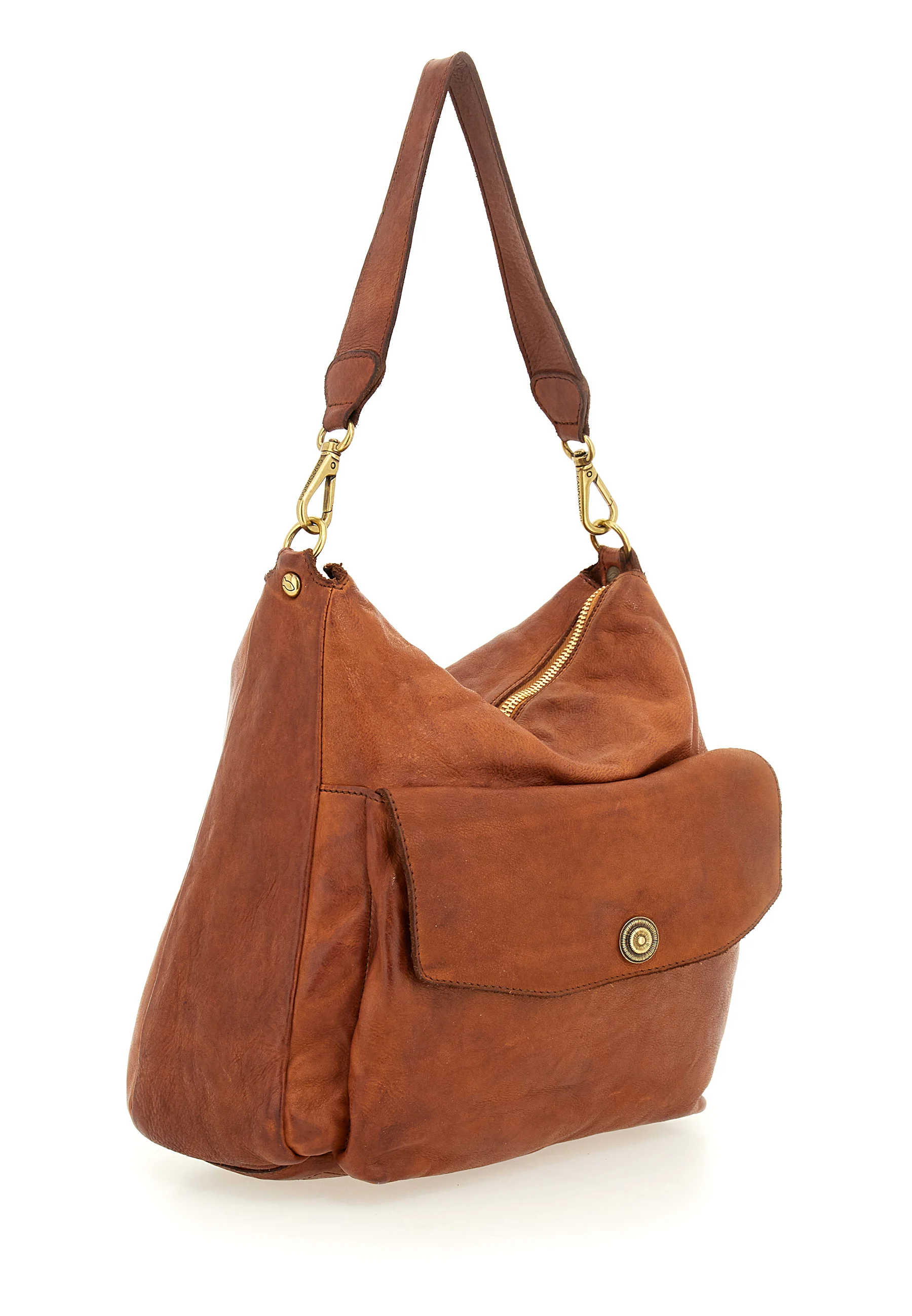 OSSIDIANA - Sac porté épaule | Marron