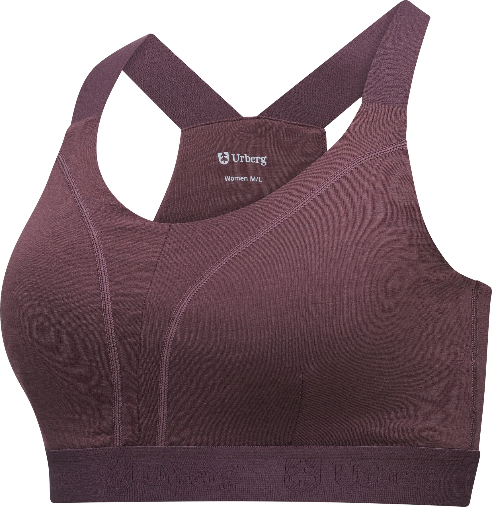Urberg Merino Wool Soft Bra Wmn Huckleberry