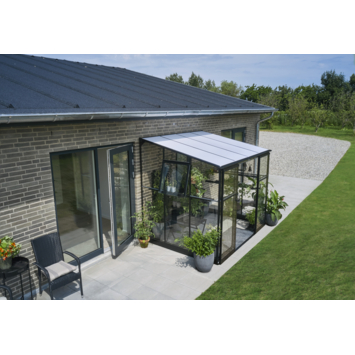 Tuinkas Royal Well Qube LT68 met 3mm veiligheidsglas