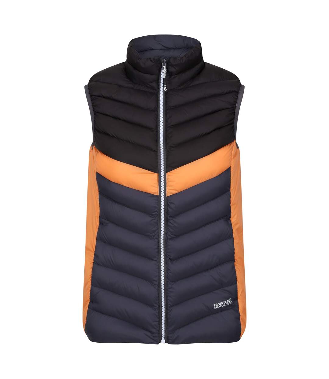 Regatta - Veste sans manches HARROCK - Femme (Gris phoque / Noir) - UTRG9067