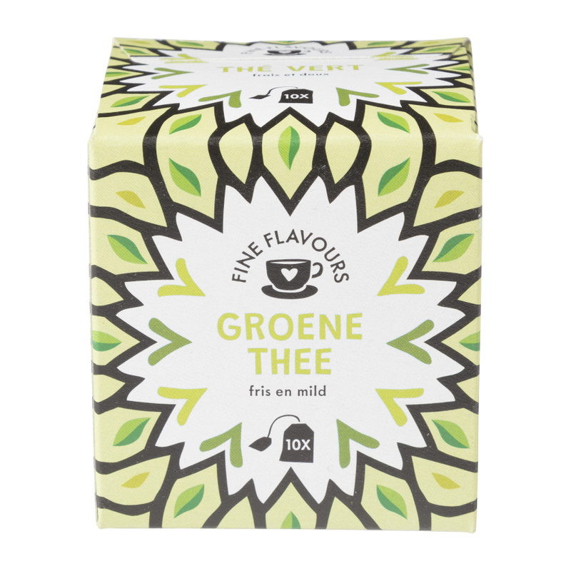 Fine Flavours groene thee - 10 zakjes