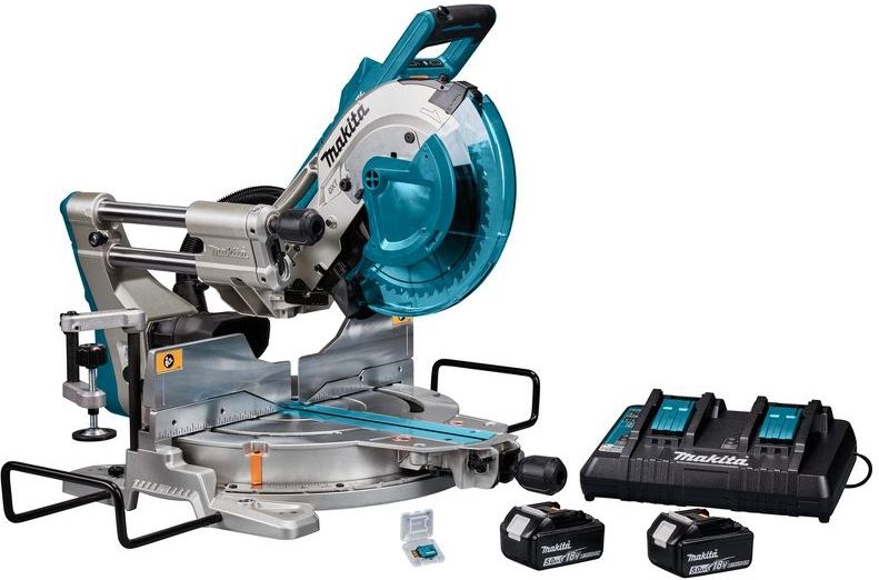 Makita DLS111PT2U - Accu Radiaal Afkortzaag - 260mm - 2x18V 5.0Ah