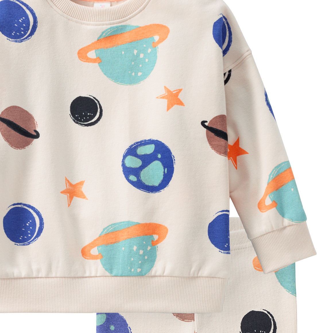 Topomini Newborn Sweatshirt und Leggings im Set creme