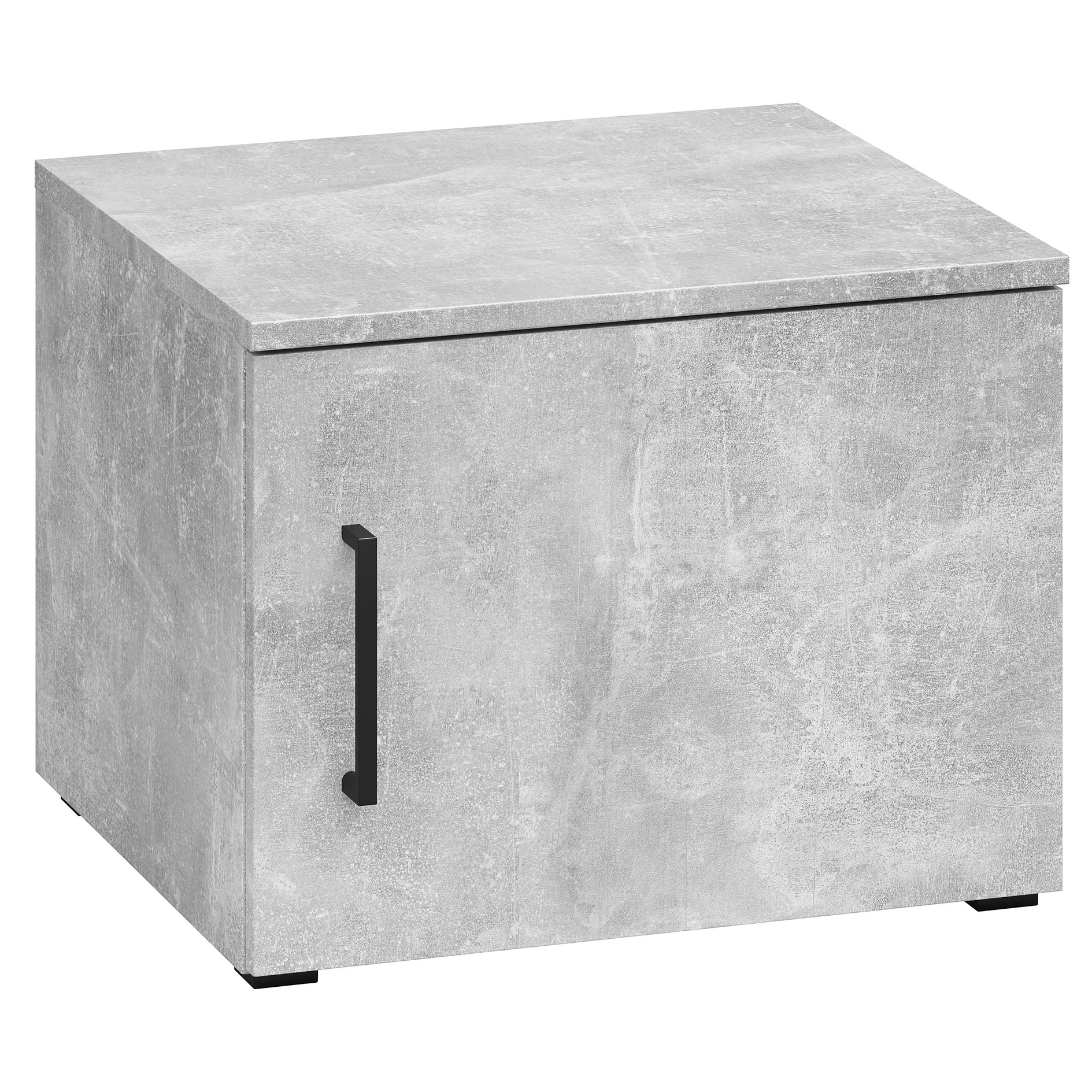 Aufsatzelement - auch hängend verwendbar - Betonoptik - Breite 45 cm