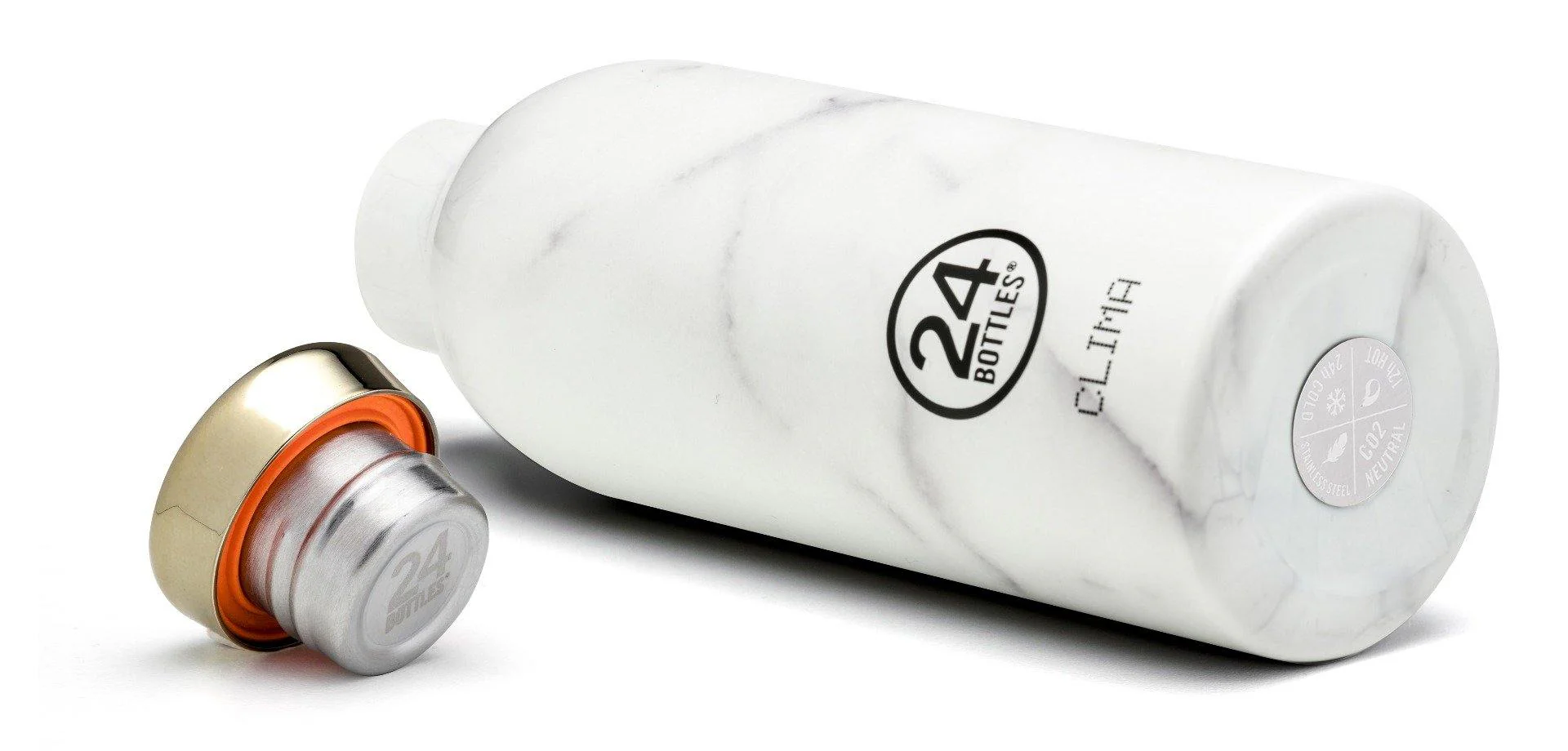 24Bottles  Clima flaske, Carrara - 500 ml.
