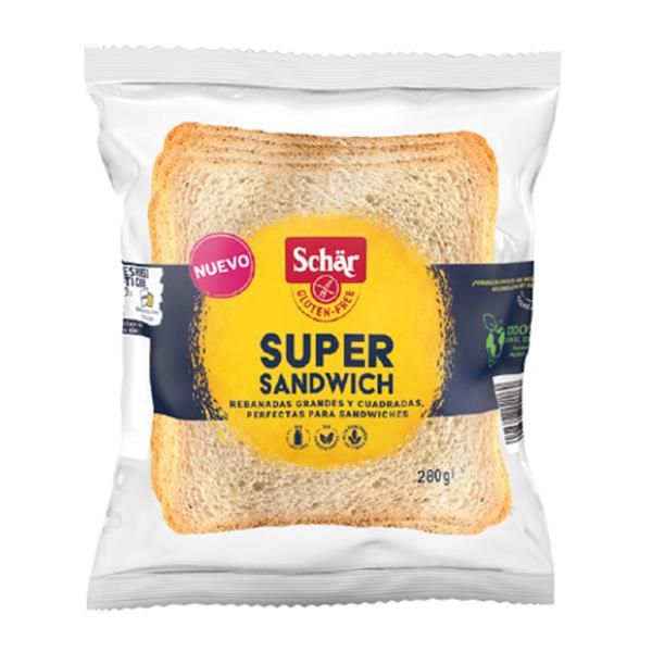 Pão Sem Glúten Fatias Grande Para Sanduíches