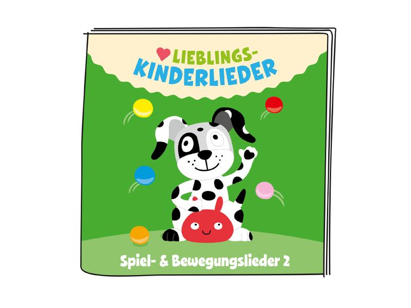 Tonies Hörbuch Lieblings-Kinderlieder Spiel- und Bewegungslieder 2