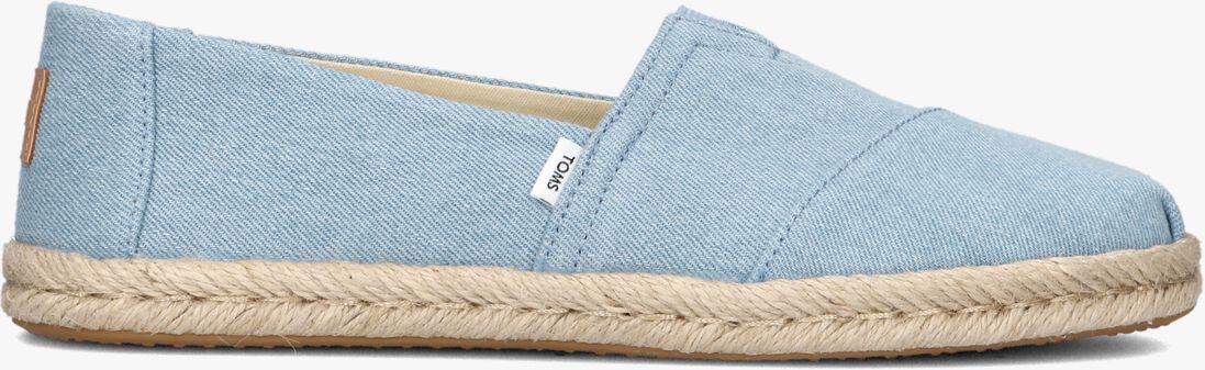 TOMS blauwe toms espadrilles alpargata rope
