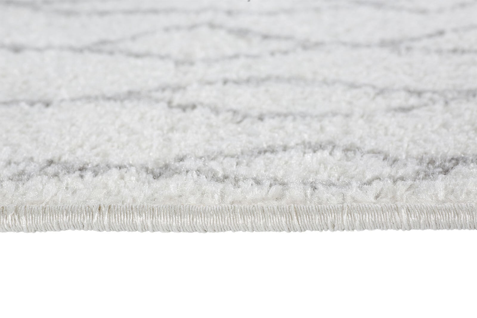 Kelim-Teppich LUND 60 x 110 cm grau