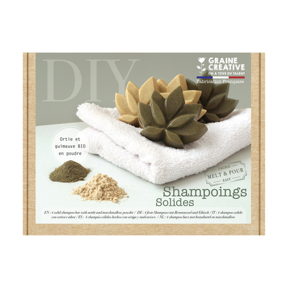 Kit DIY pour réaliser votre shampoing