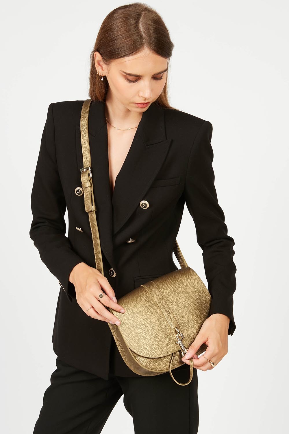 Foulonné Double Hook-Sac besace