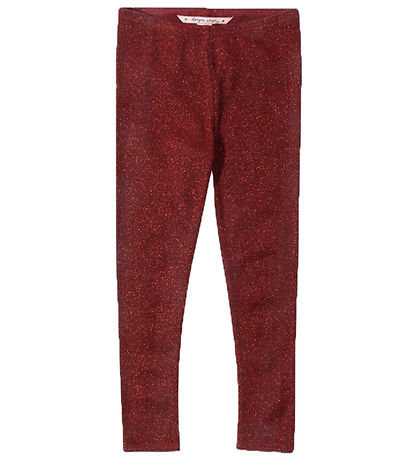 Konges Sløjd Leggings - Roli - Rød Dahlia