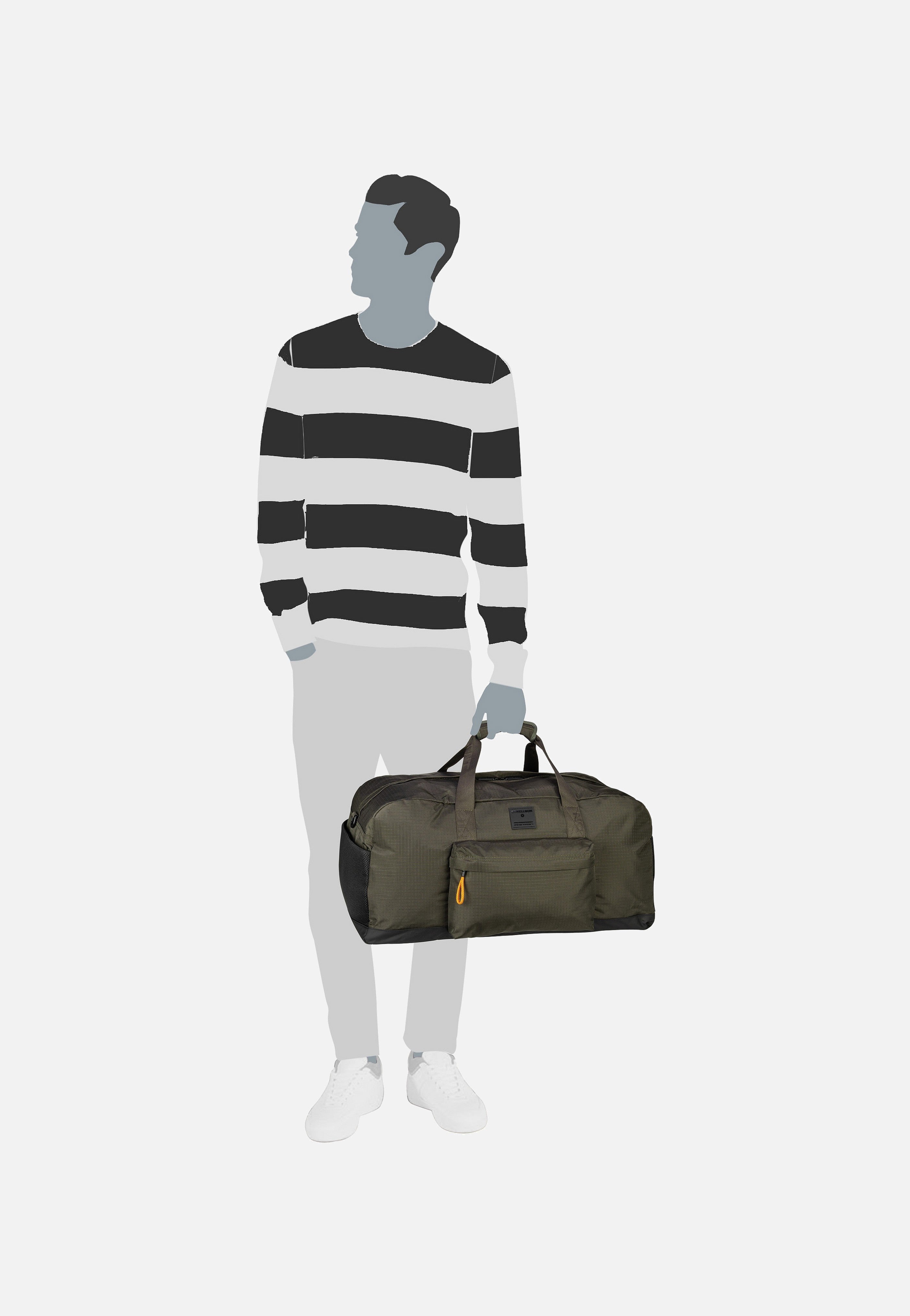 Northwood RS Addison Travelbag MHZ Khaki - Weekender