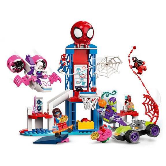 La base secrète du QG de Spider-Man LEGO Marvel 10784