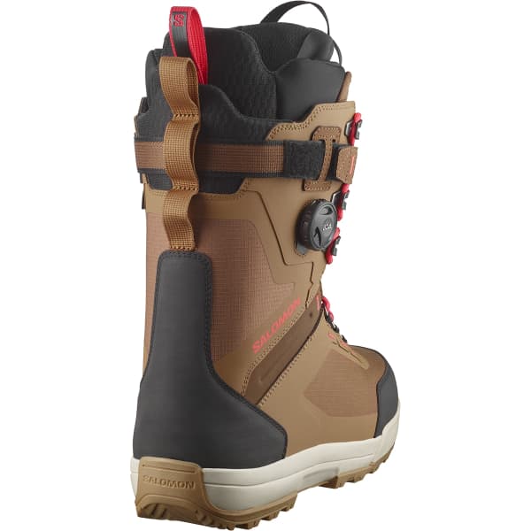 Boots snowboard SALOMON ECHO LACE SJ BOA TOBACCO BROWN / BLACK / HOT CORAL