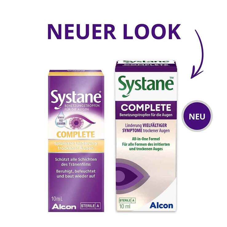 Systane Complete Benetzungstropfen für die Augen, 10 ml