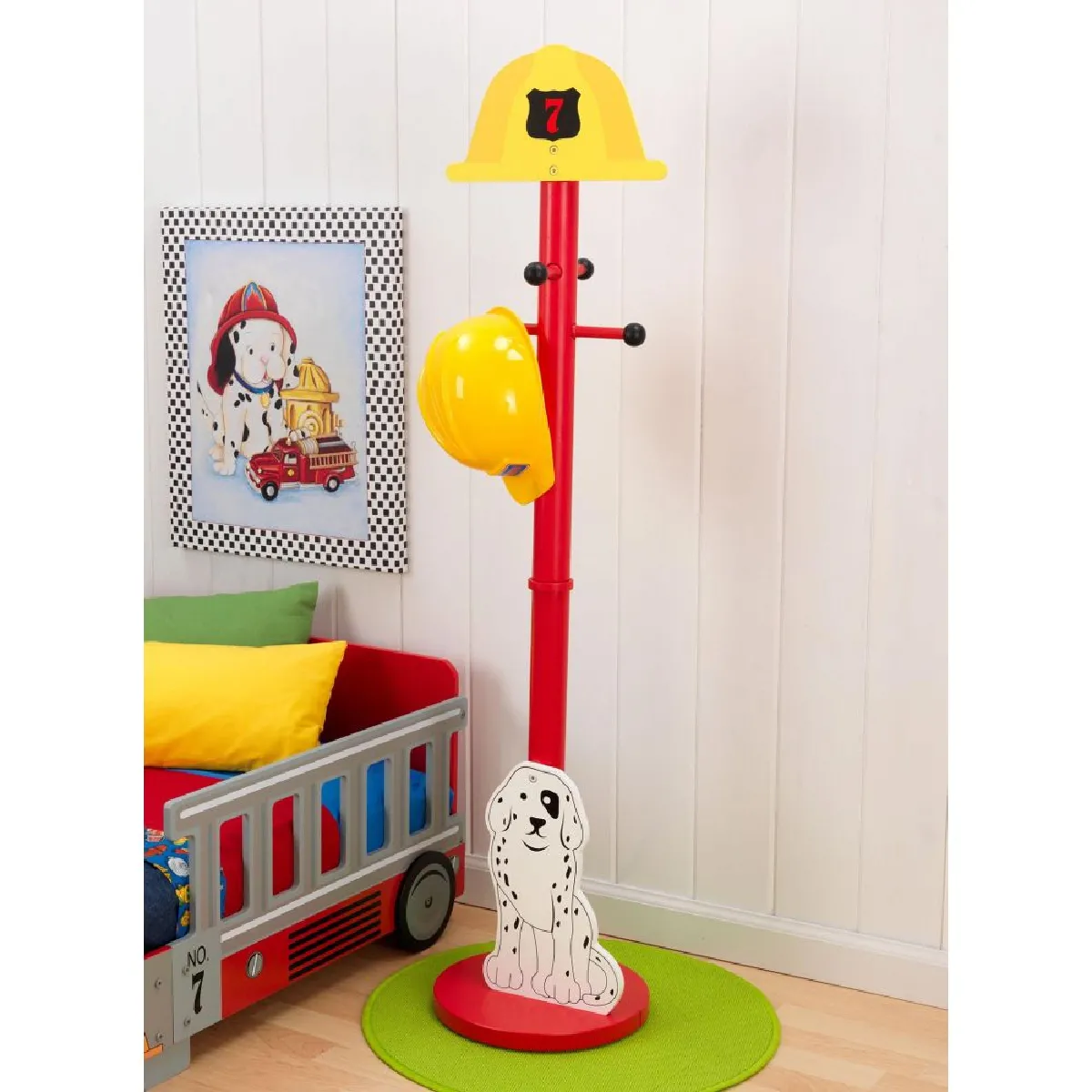 KidKraft Porte manteaux enfant Pompier