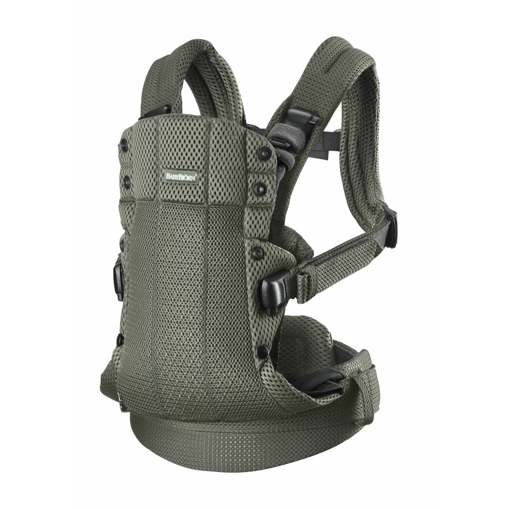 Køb BabyBjörn Dark Green Baby Bæresele Harmony | Luksusbaby