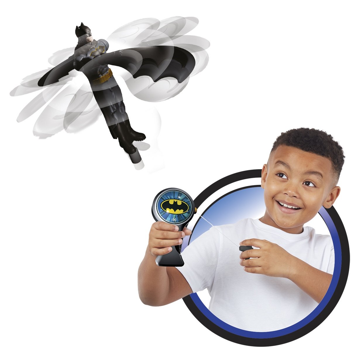 Flying heroes Batman