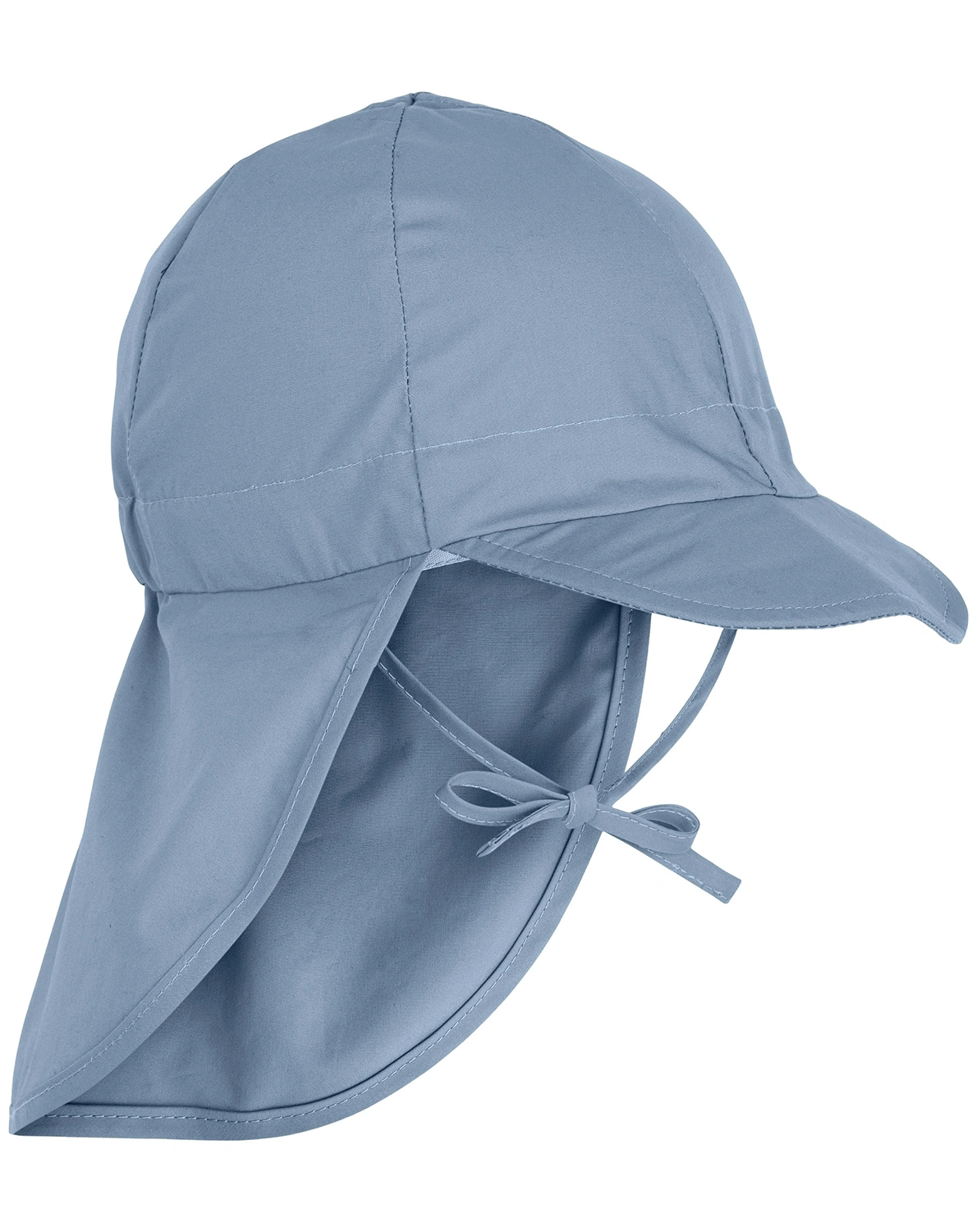 Schirmmütze SOLID mit Nackenschutz in faded denim