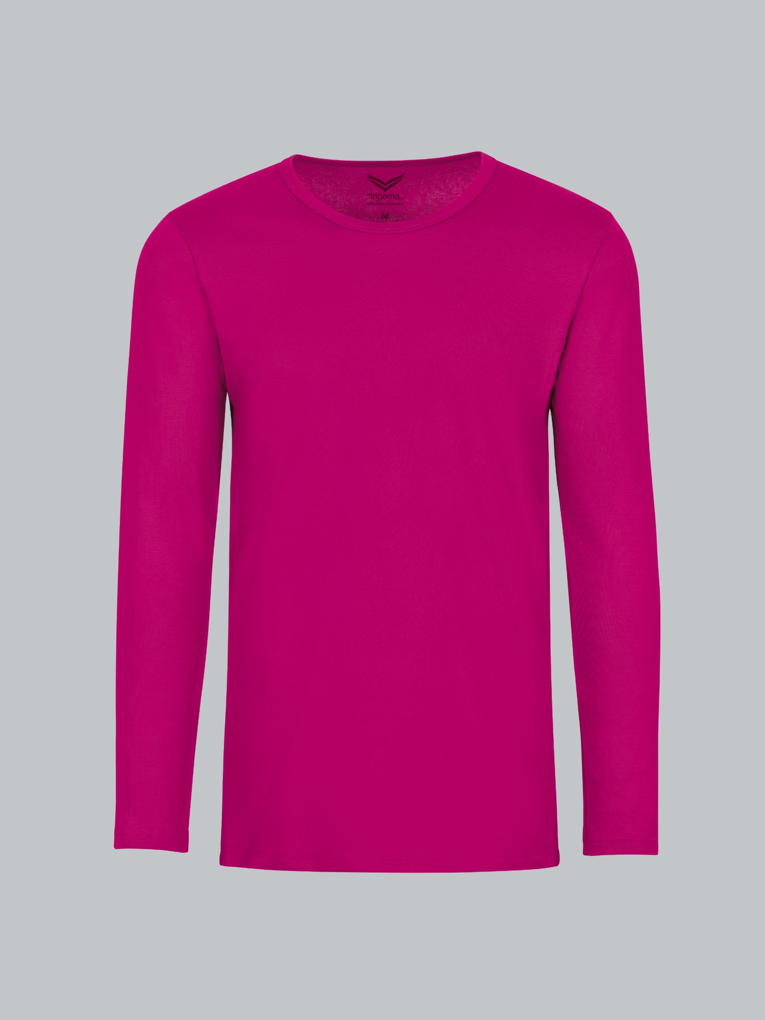 Langarmshirt Magenta