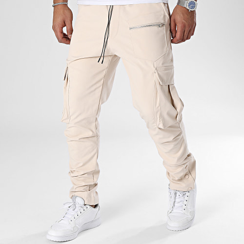 Pantalon Cargo Beige
