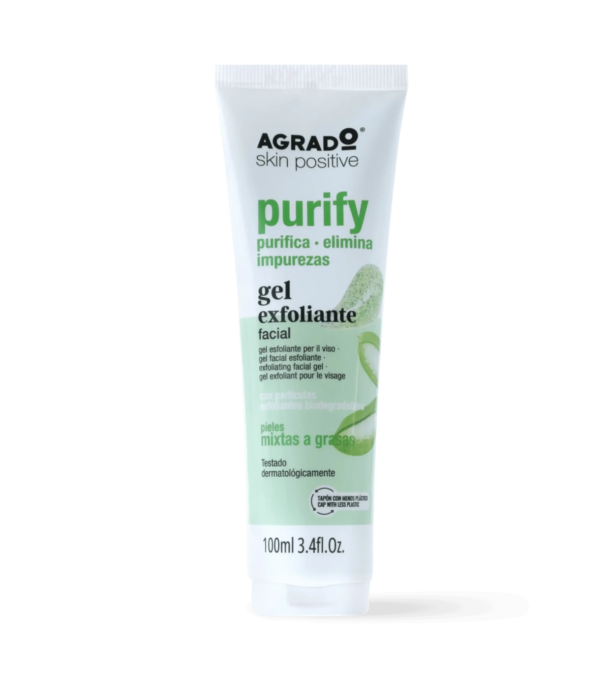 Agrado - Gel Esfoliante Facial Purify  - Pele Mista a Oleosa