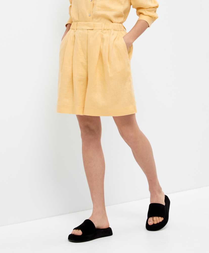 Bermudas 100% linho