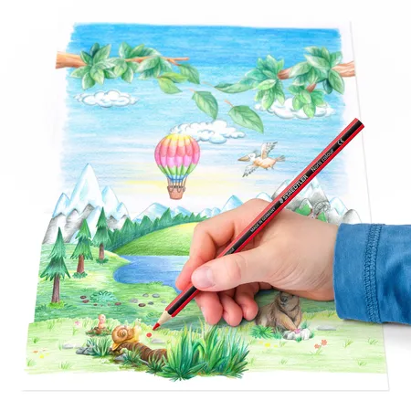 STAEDTLER® Noris® Colour Buntstifte 185, Etui 10+2 Promo 100% PEFC