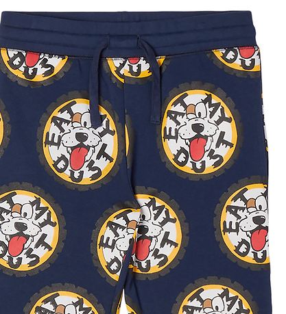 Stella McCartney Kids Jogginghosen - Eat My Dust - Blau