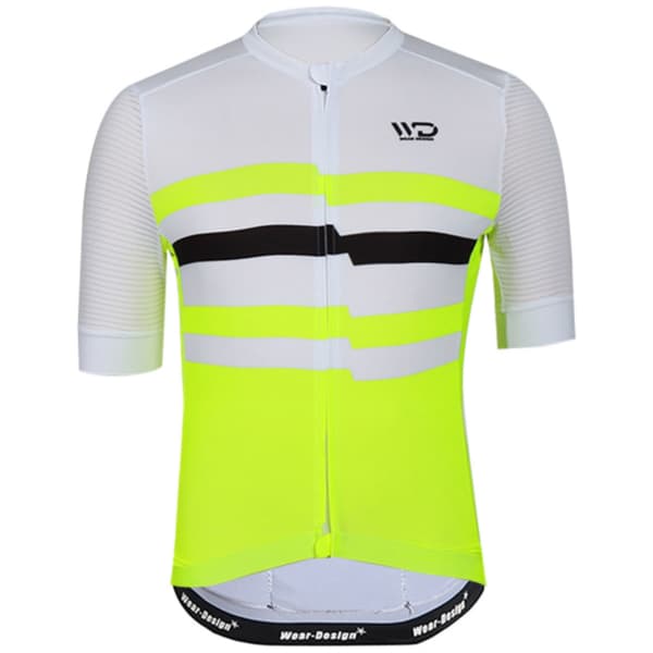 Maillot vélo WEAR DESIGN MAILLOT CHALLENGER YELLOW/WHITE/BLACK