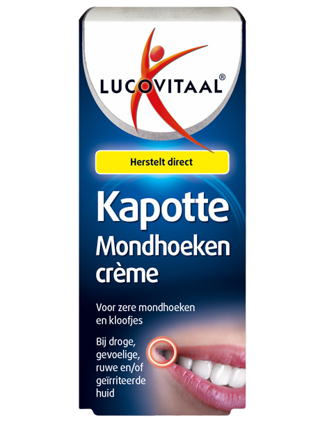 Lucovitaal Kapotte Mondhoeken Crème (15 ml)