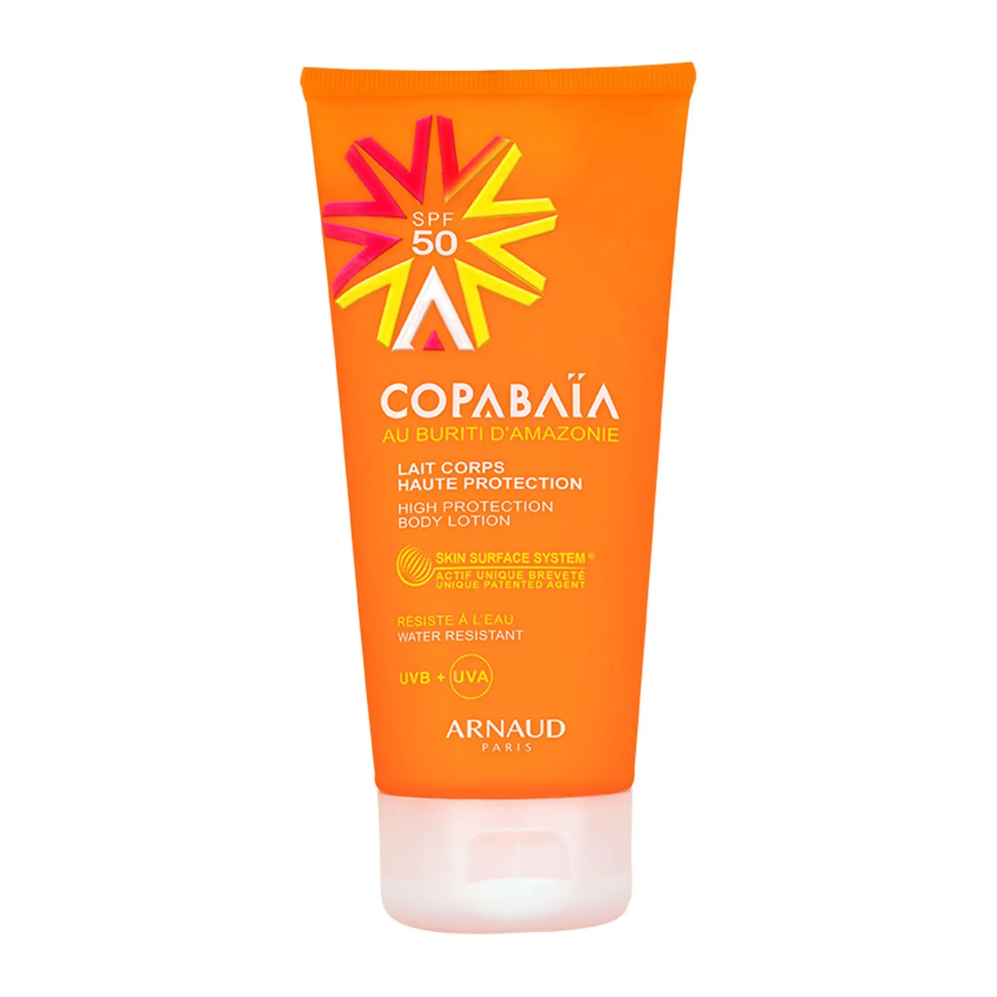Arnaud Paris - Lait corps haute protection SPF50 COPABAÏA- Protection