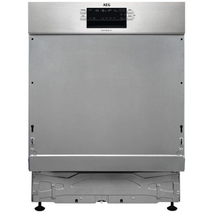AEG Einbau-Geschirrspüler 6000 SATELLITECLEAN FES6491XZM Edelstahl