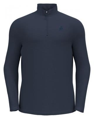 Pull Thermique 1/2 Zip Odlo Berra Bleu