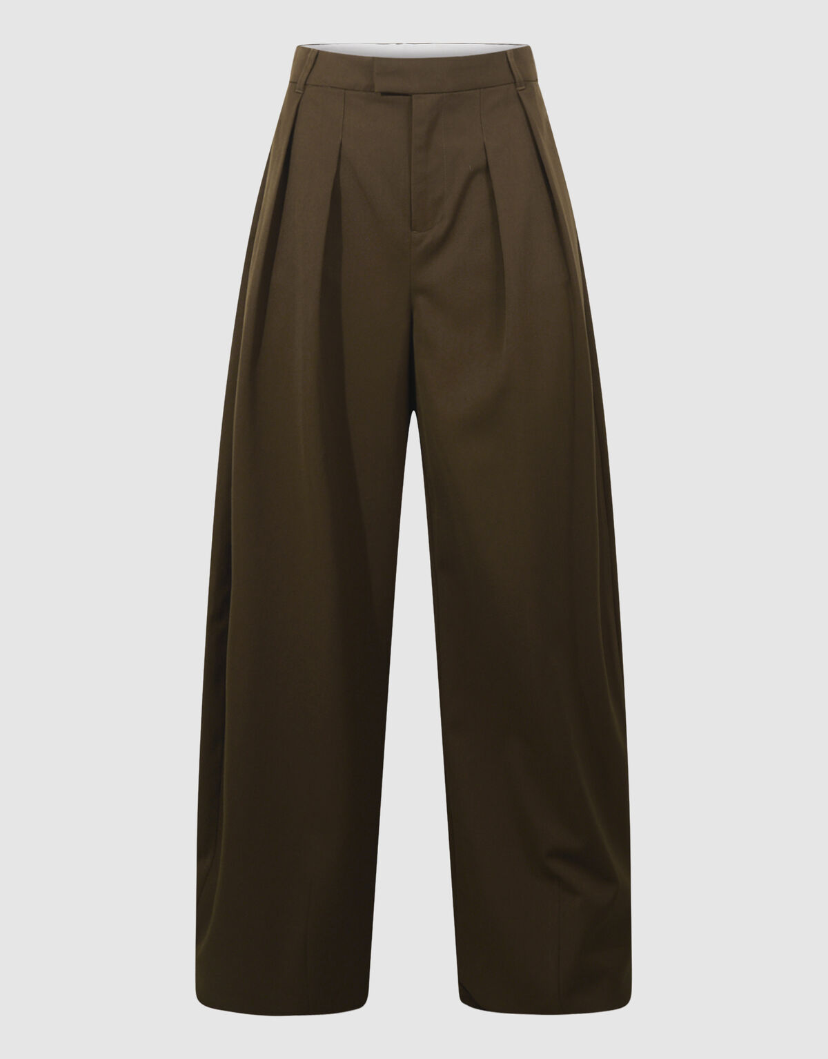 Barrel Fit Pantalon Khaki