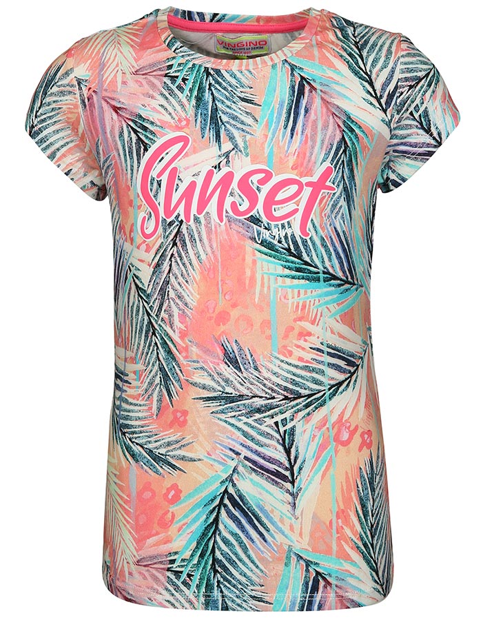 T-Shirt HOLISA – SUNSET in bunt