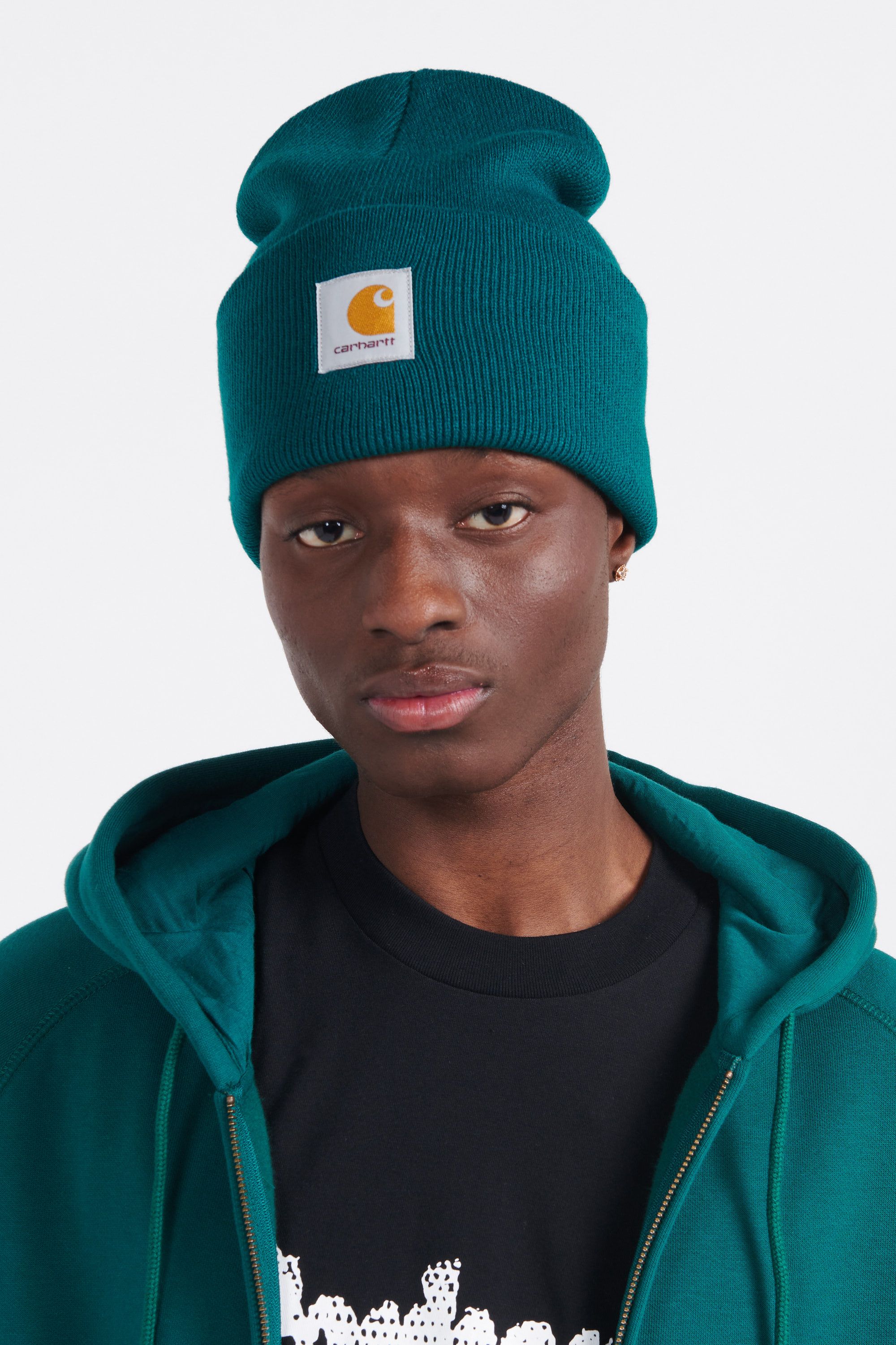 CARHARTT WIP Bonnet Acrylic Watch Hat Vert