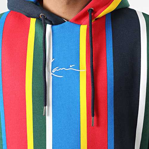 Sweat Capuche A Rayures Small Signature Stripe 6028200 Multicolor