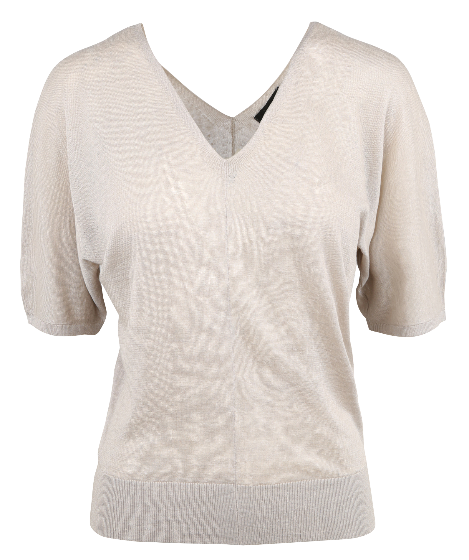 Top en maille fine| Beige